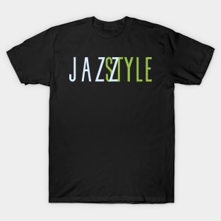 Jazz Style Saxophonist T-Shirt